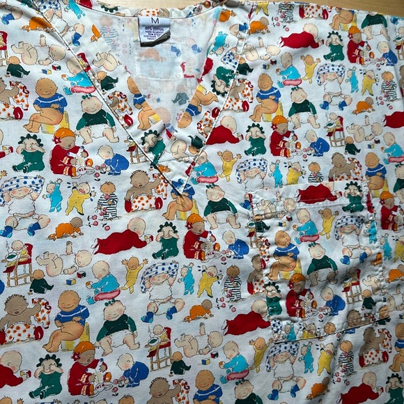 S.C.R.U.B.S. Babies Patterned Scrub Top (Pediatrics) - Picture 2 of 5